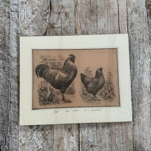 Grafika – „Kura i kogut”